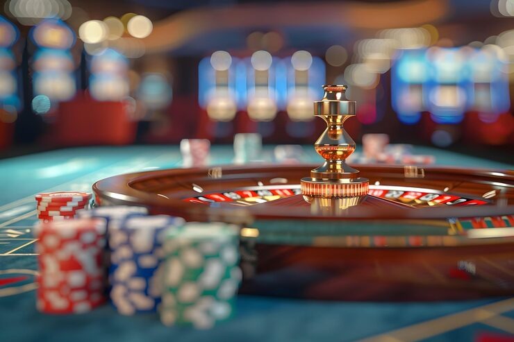 Live Speed Baccarat table on monggojp with dealer, cards, and real-time score display
